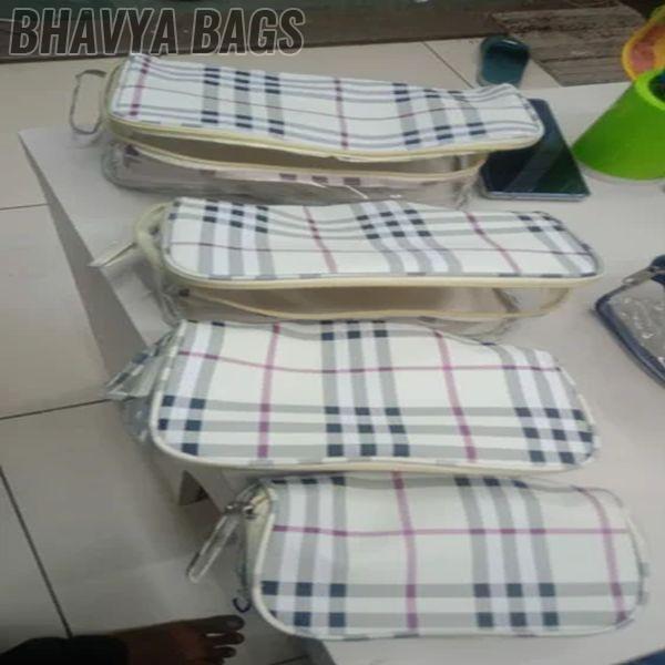 Floral Elegance PVC & Lined Zipper Pouch Collection