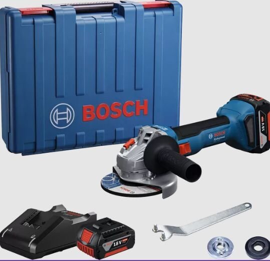 Bosch GWS 18v-8 Small Angle Grinder Kit