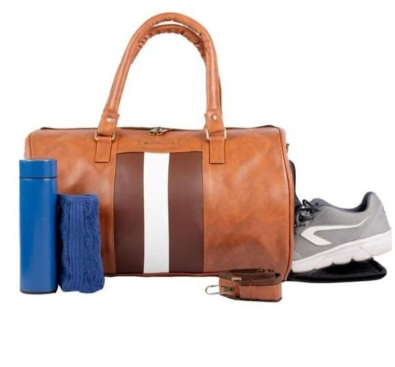 Leather Duffel Bag