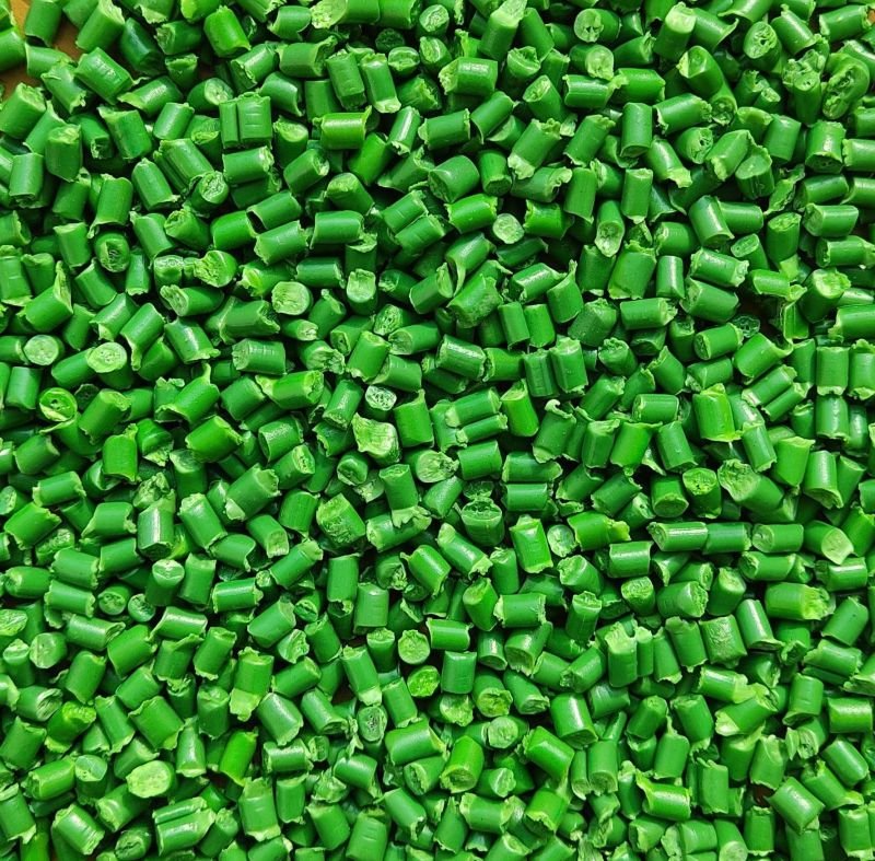 Green Polypropylene Granules