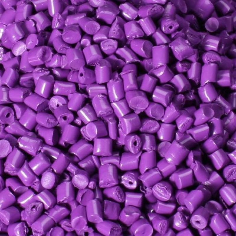 Purple HDPE Granules