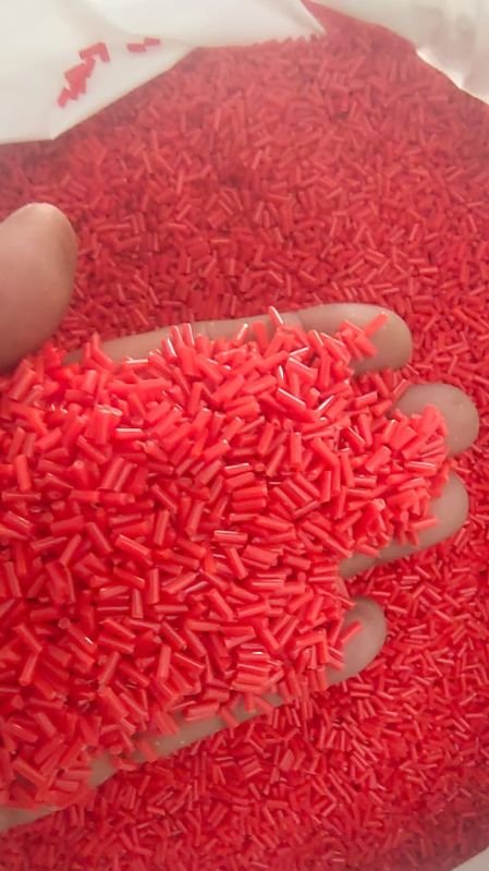 Red HDPE Granules