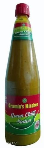 1 Kg Gramins Kitchen Green Chilli Sauce