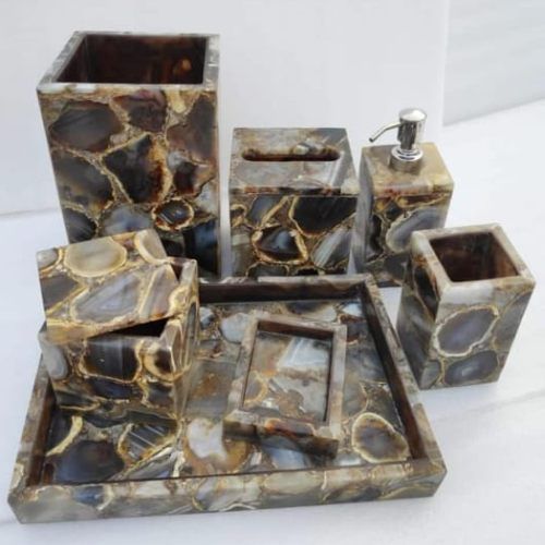 Agate Bathroom Set