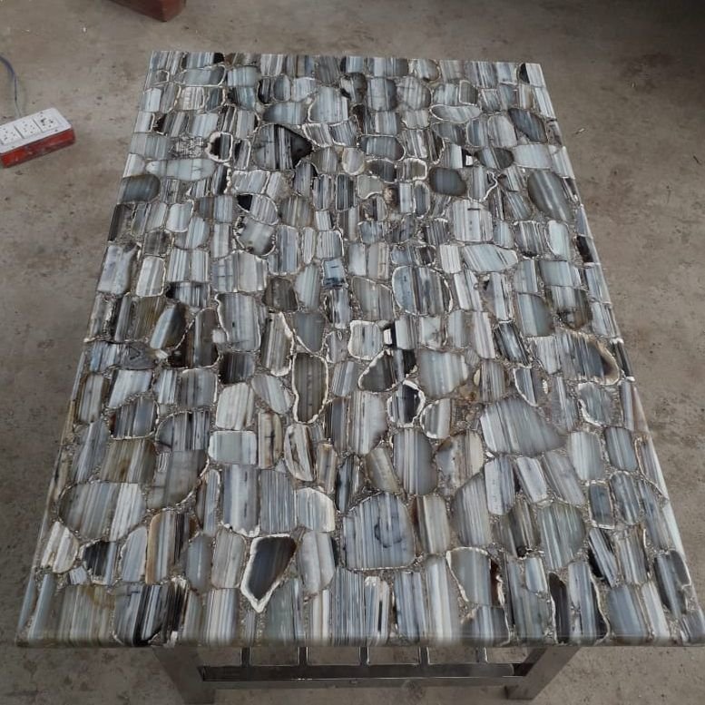 Grey Agate Slab