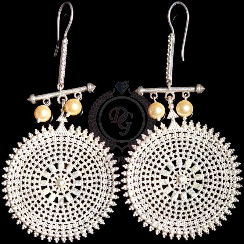DG 0003 Women Silver Earring