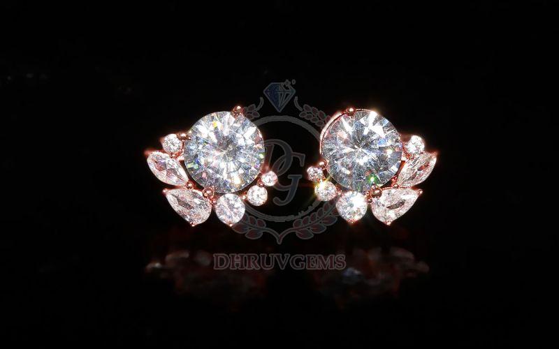 DG 0017 Women Rose Gold Earring