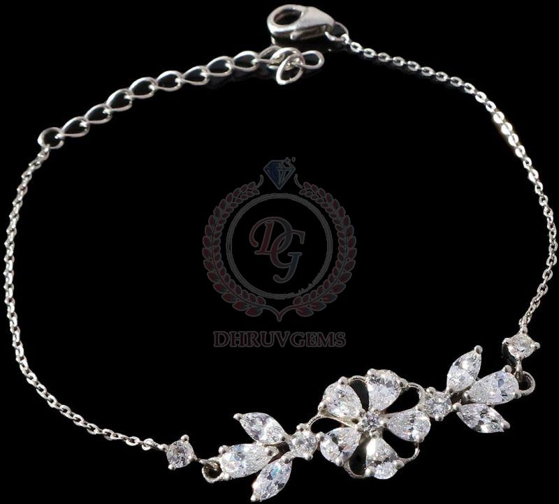 DG 0024 Ladies Silver Bracelet
