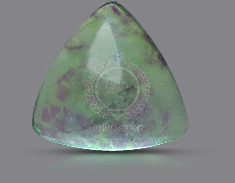 TGM 0654 Green Triangle Fluorite Gemstones