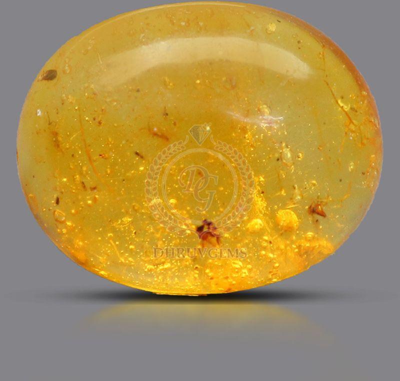 TGM 0665 Oval Yellow Amber Gemstones