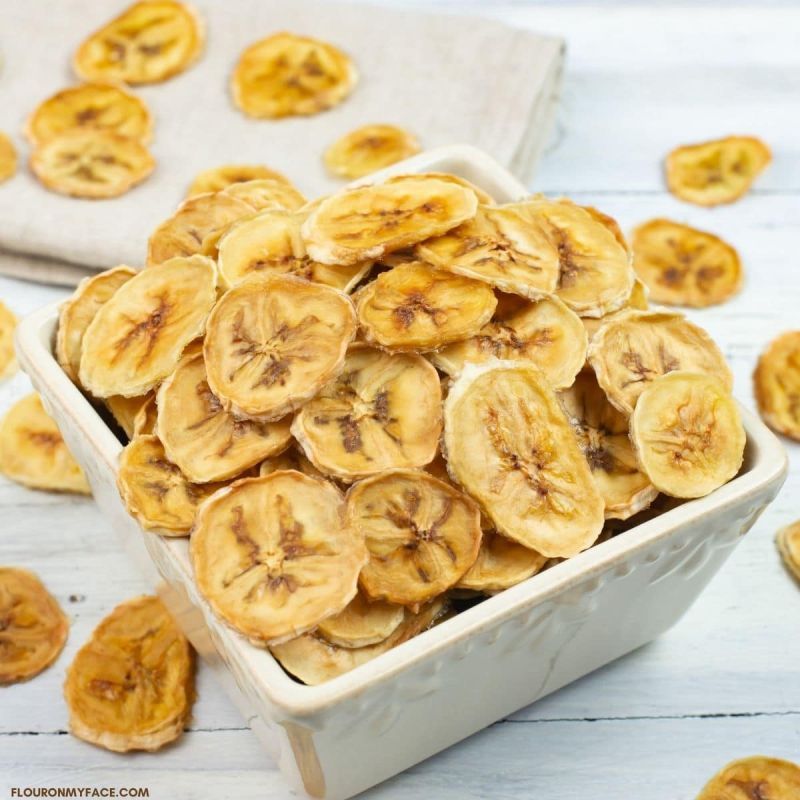 Dried Banana Flakes