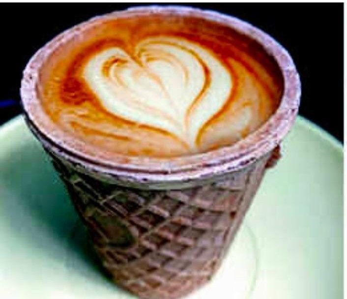 Edible Wafer Coffee Cup