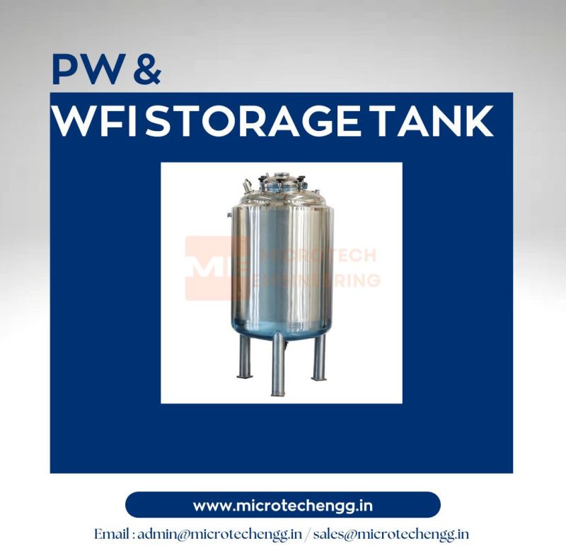 Pw & Wfi Storage Tank