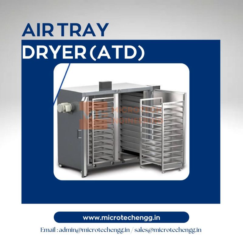 Stainless Steel Air Tray Dryer