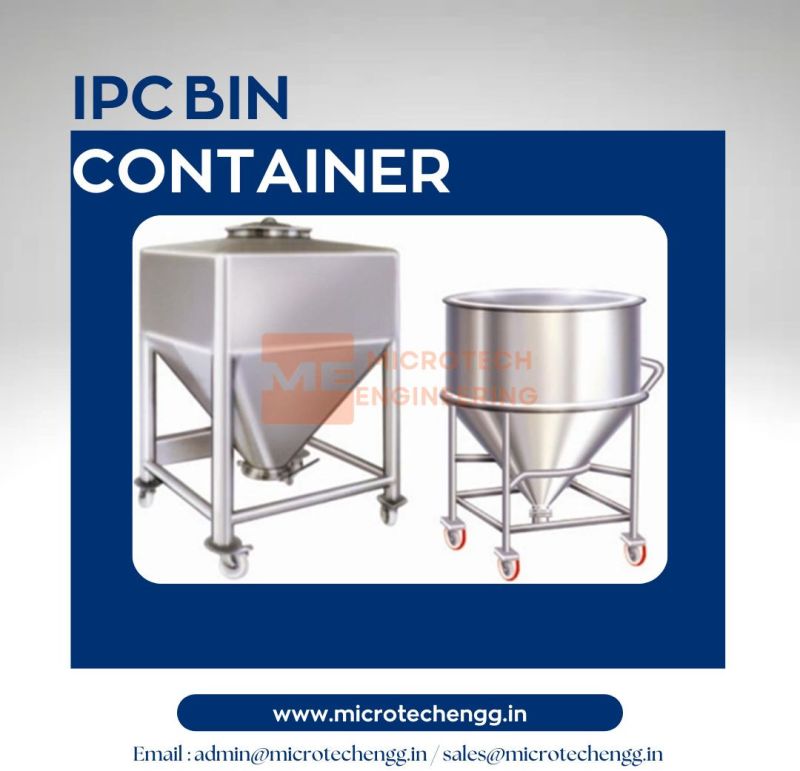 Stainless Steel Ipc Bin Container