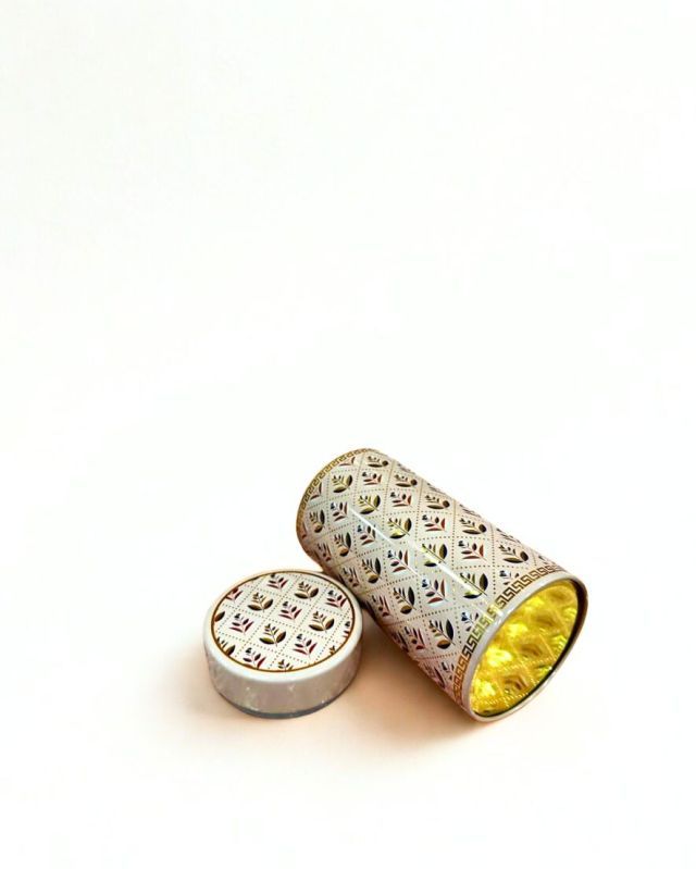 73 X 150mm Pichwai Printed Tin Can