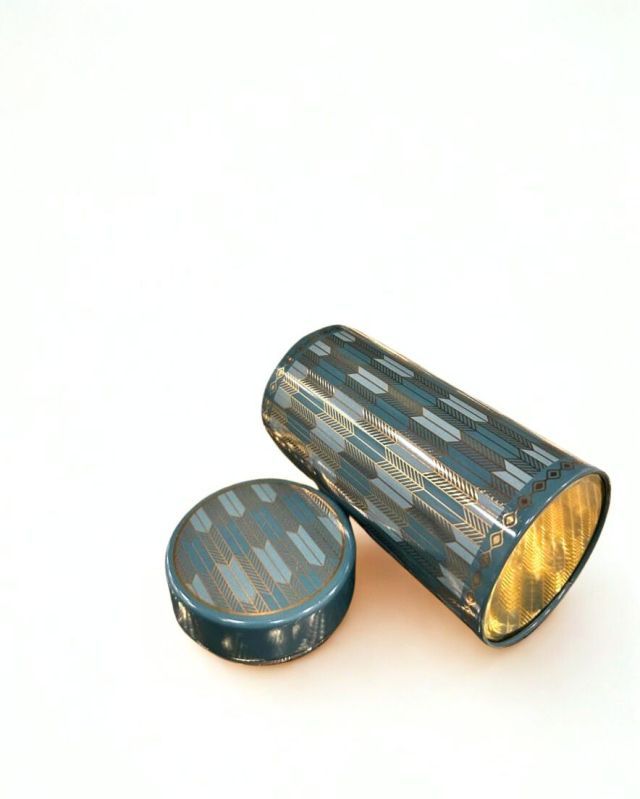 Round Printed Tin Can