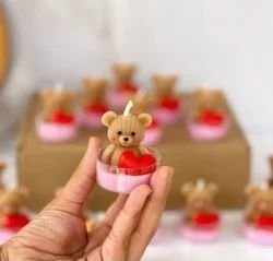 Soy Wax Small Teddy Candle