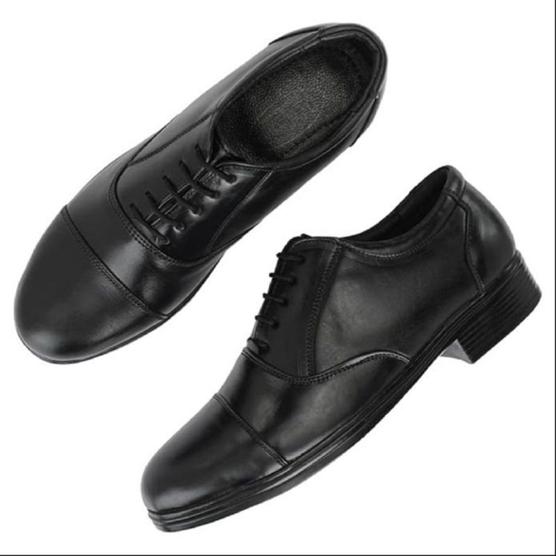 Mens Leather Black Oxford Shoes