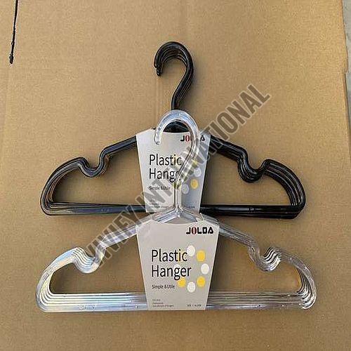 Black and White Plastic Clothes Hanger
