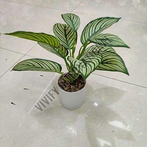 Plastic Glossy Green Artificial Plant