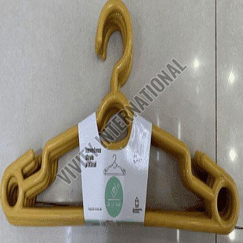 Yellow Plastic Clothes Hanger