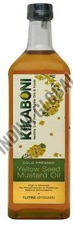 1 Litre Kikaboni Cold Pressed Mustard Oil