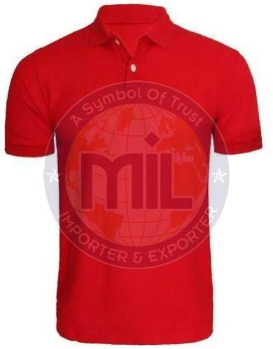 Mens Cotton Polo T-Shirt
