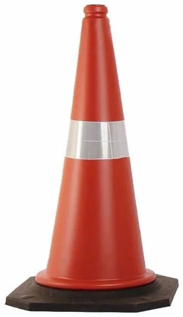 Red Reflective Safety Cone