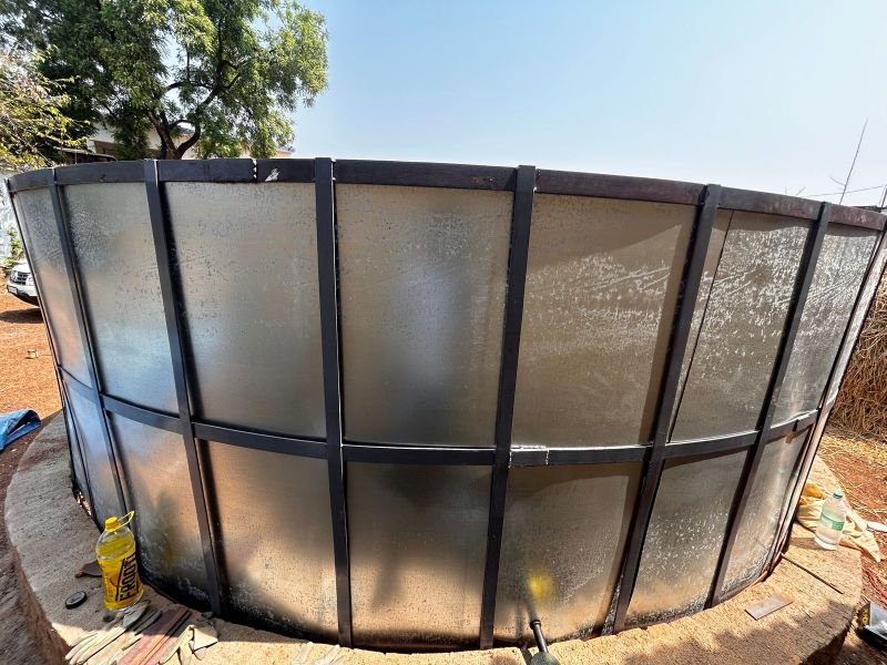 Galvanized Steel Fish Tank