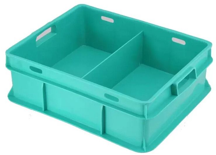 Green Plastic Milk Crates