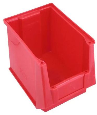 Red Material Handling Bin