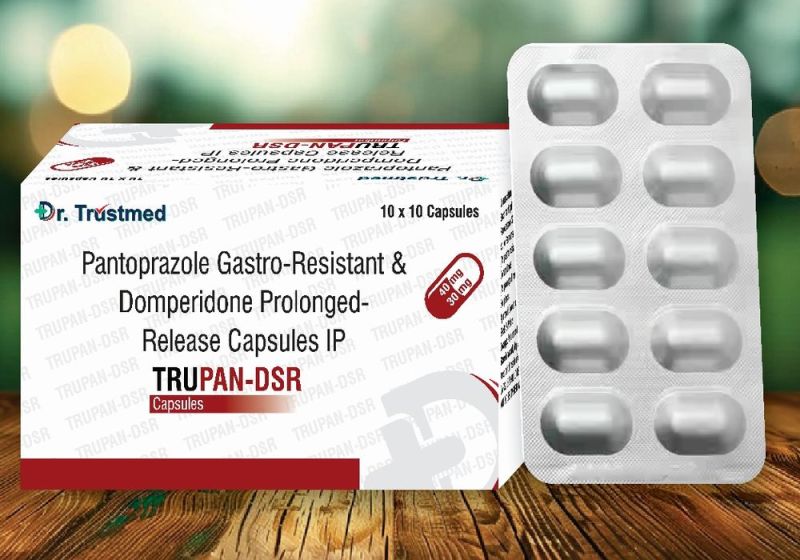 Pantoprazole Gastro-Resistant & Domperidone Prolonged-Release Capsules