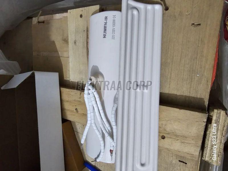 White 1000 W Ceramic Infrared Heater