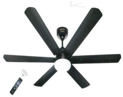 Rezen Arolite Metallic Black Ceiling Fan