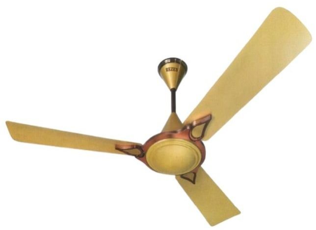 Rezen Awanger Metallic Gold Ceiling Fan