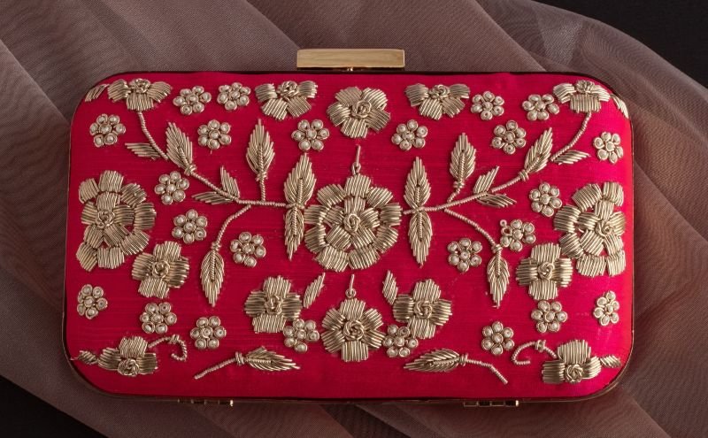 Embroidered Clutches