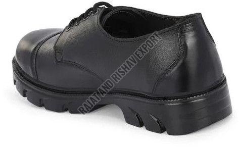 Mens Black Low Ankle Safety Shoes