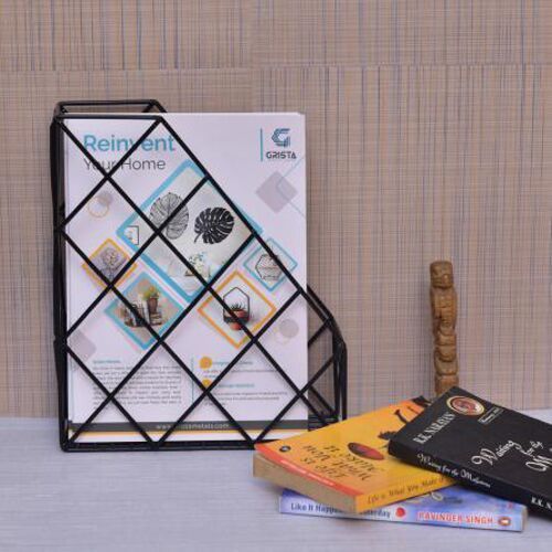 Metal Black File Organizer