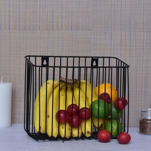 Iron Powder Coated Kitchen Storage Wire Basket