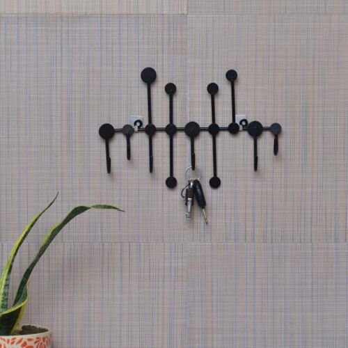 Hanging Type Black Metal Wall Hook