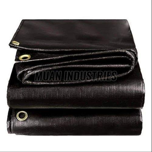 Black PVC Truck Tarpaulin