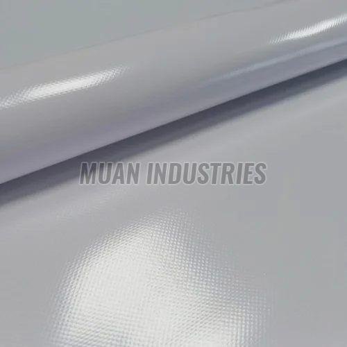 White PVC Truck Tarpaulin