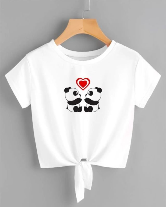 Women's Printed Crop Top