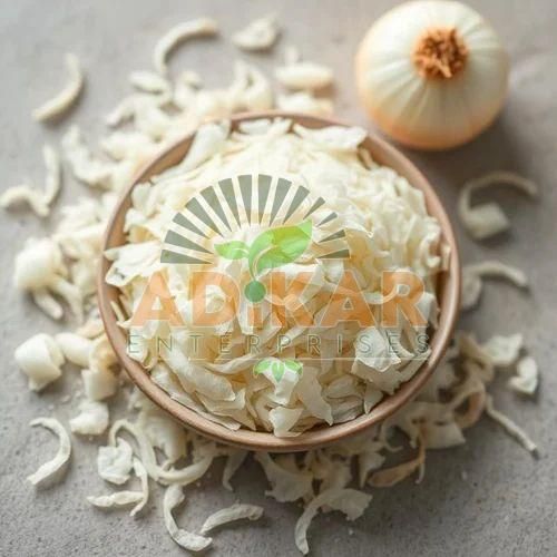 Dehydrated White Onion Flakes