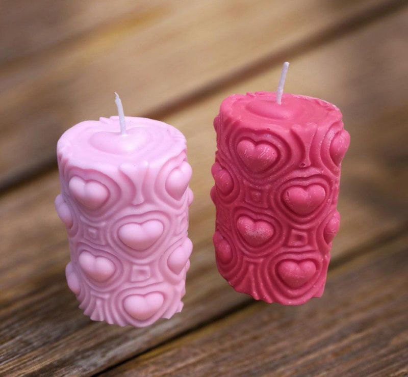 Designer Pillar Scented Candle