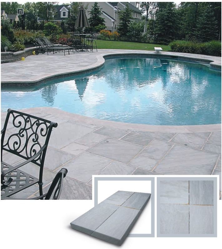 Blue Ice Sandstone Slab