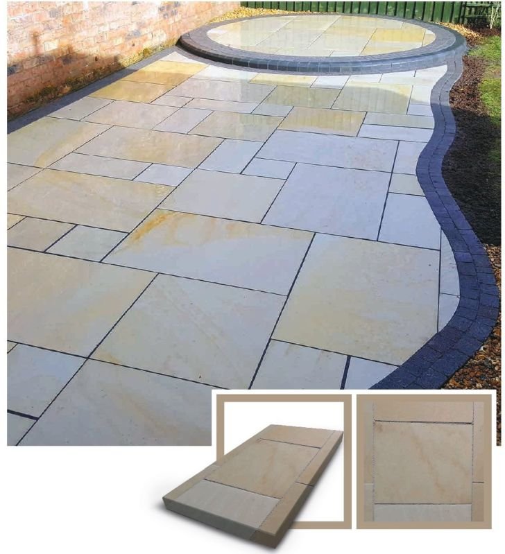 Golden Mint Sandstone Slab
