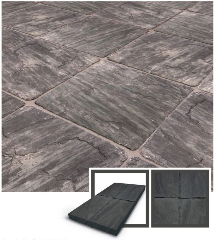 Imperial Black Sandstone Slab