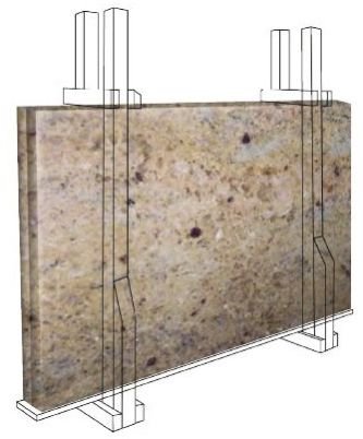 Indian Oak Gold Granite Slab